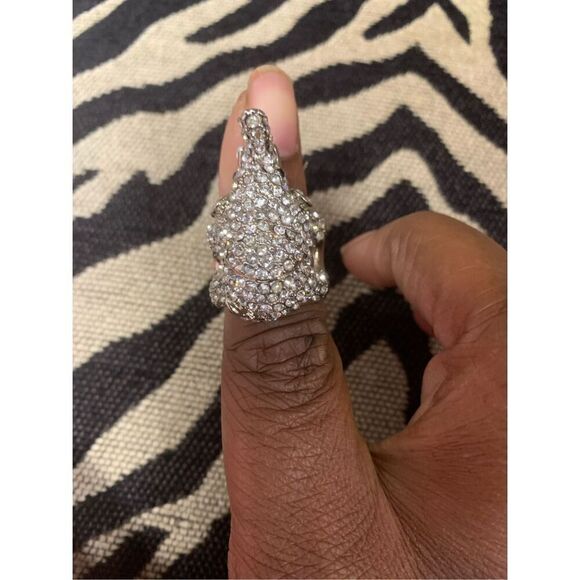 Adorable Bling Elephant Ring - Picture 2 of 5